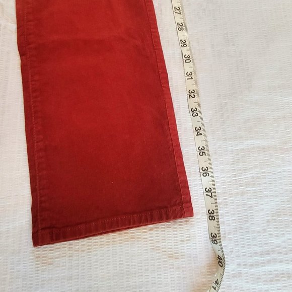 Talbots Red Corduroy Style Red Pants - Picture 11 of 11